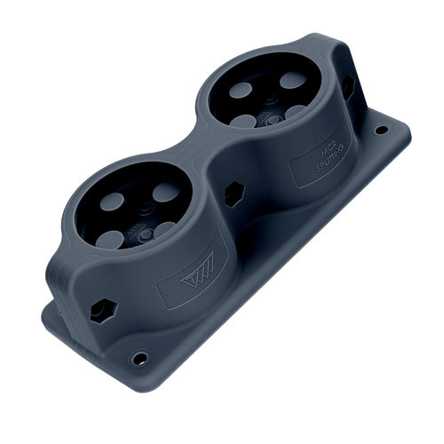 Piastra di ingresso cavi IP55 - M 2/18 - Trelleborg Cable Entry Solutions - flangiata / per armadio elettrico / per cavo