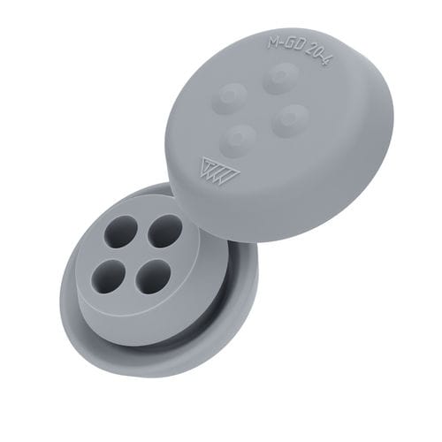 Piastra di ingresso cavi IP65 - M-GD 20-4 - Trelleborg Cable Entry Solutions - per armadio elettrico / per applicazioni igieniche / per cavo