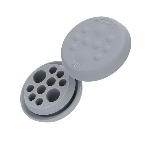 Piastra di ingresso cavi IP65 - M-GD 32-10 - Trelleborg Cable Entry Solutions - per armadio elettrico / per applicazioni igieniche / per cavo