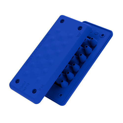 Piastra di ingresso cavi IP66 - MH-16 F 17-1 FDA - Trelleborg Cable Entry Solutions - per cavo / per armadio elettrico / per applicazioni igieniche