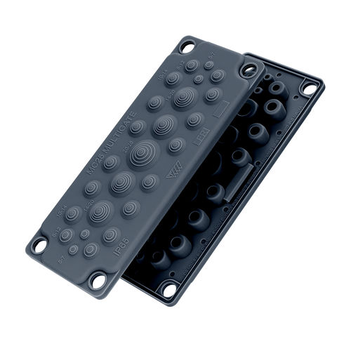 Ingresso cavi con schermatura EMI -  MC 25 BLACK EMC - Trelleborg Cable Entry Solutions - IP65 / per cavo / per armadio elettrico