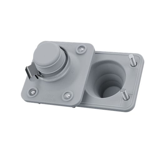 Passacavo in TPE - T-CG 36-62 LIGHT GREY - Trelleborg Cable Entry Solutions - a membrana / IP66