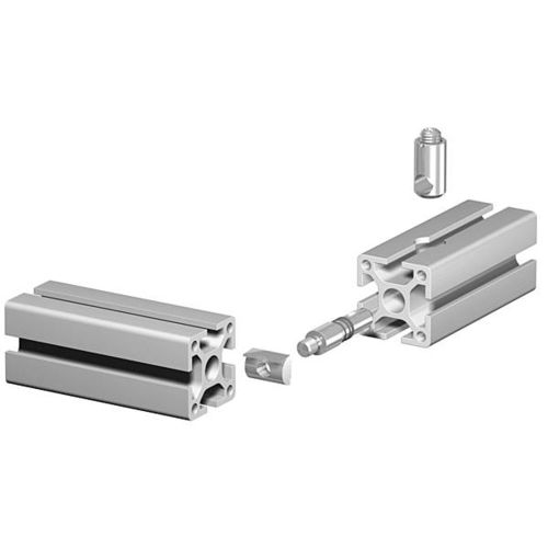 Connettore di profili in alluminio - screw-type - MayTec