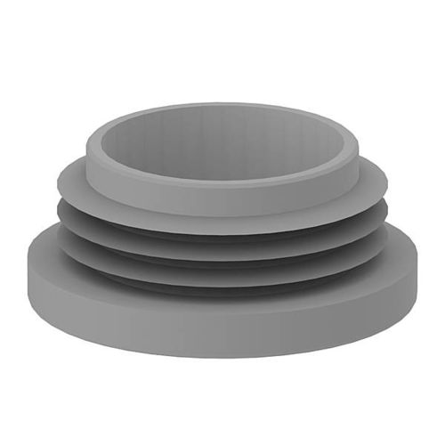 Tappo rotondo - MayTec - ad alette / maschio / in plastica