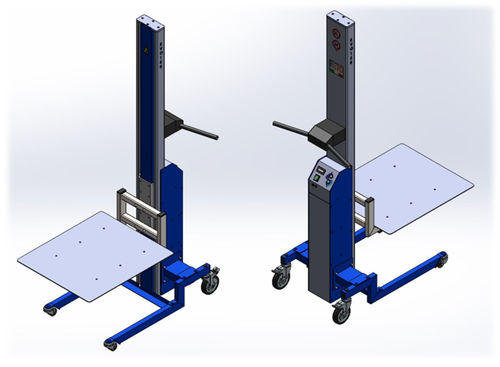 Sollevatore manuale - EVO150 - RIEVO - a colonne / a piattaforma / mobile