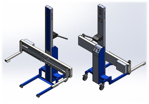 Sollevatore manuale - EVO150 - RIEVO - a forcella / a colonne / mobile