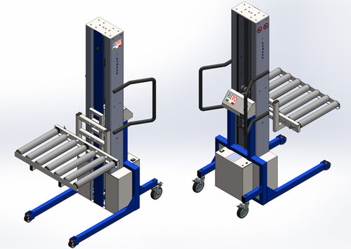 Sollevatore manuale - EVO200 - RIEVO - a colonne / mobile / longitudinale