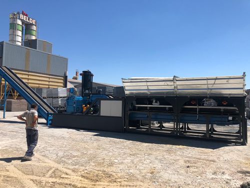 Centrale di betonaggio mobile - GÜRİŞ - compatto / automatico