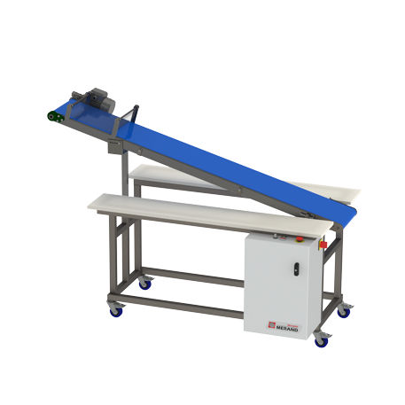 Trasportatore a nastro - RheoPan WorkBelt -  MÉRAND - di trasferimento / di pasta / per l'industria agroalimentare