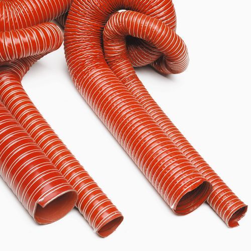 Condotto d'aerazione a spirale - Vena &reg; HT/HTD - Venair - in acciaio / in silicone / in fibra di vetro