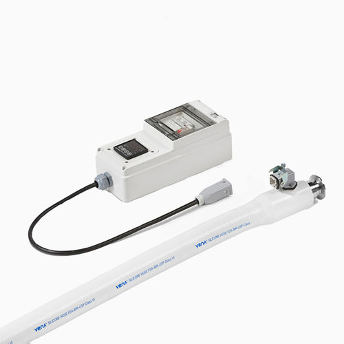 Tubo flessibile per prodotti chimici - Vena&reg; Heated - Venair - in acciaio inossidabile / VMQ / in silicone
