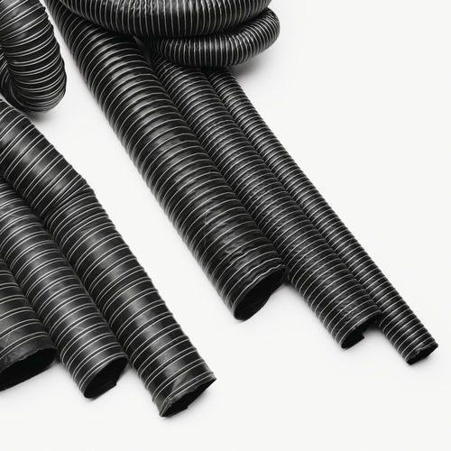 Condotto d'aerazione scanalato - Vena&reg;MT/MTD - Venair - in acciaio inossidabile / in neoprene / in fibra di vetro