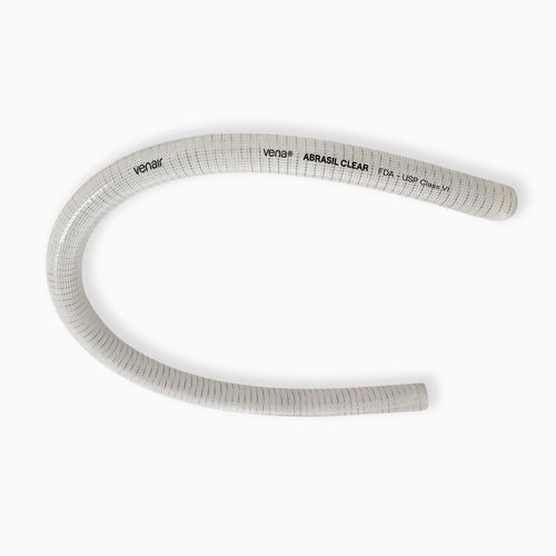 Tubo flessibile per prodotti chimici - Vena® ABRASIL CLEAR - Venair - per prodotti sfusi / per prodotto abrasivo / in EPDM