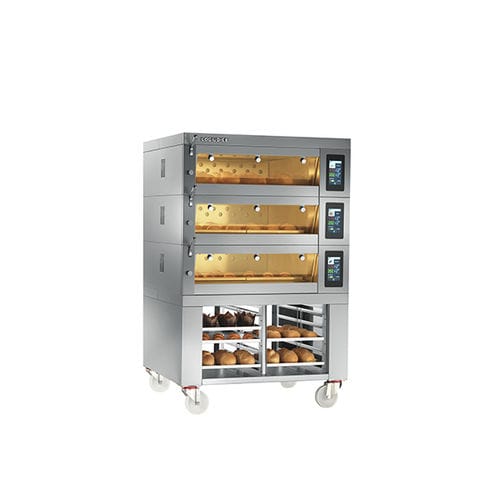 Forno per il settore agroalimentare a piani - MODUS_LFM - logiudice - per pane / a pizza / per dolci