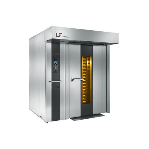Forno per il settore agroalimentare con carrello rotante - STREAM PLUS - logiudice - di cottura