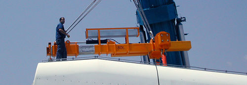 Bilanciatore di carico monotrave - Airpes - ad H / ad uso industriale / fisso