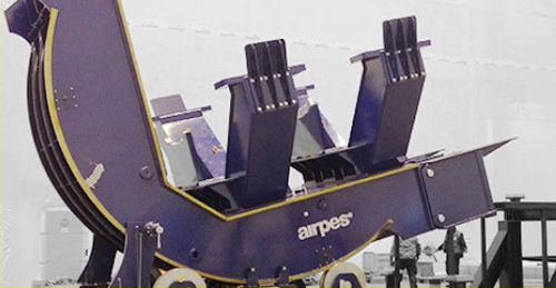 Rivoltatrice ribaltatrice di carica - Airpes - elettrica