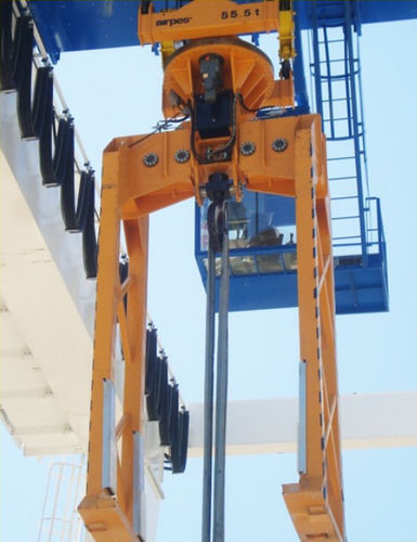 Pinza per movimentazione per lastre di cemento - Airpes - per galleria