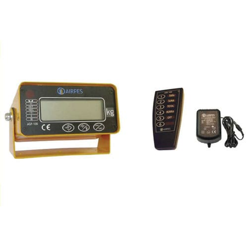 Indicatore di peso display LCD - ARR-100 - Airpes - benchtop / IP65 / IP55