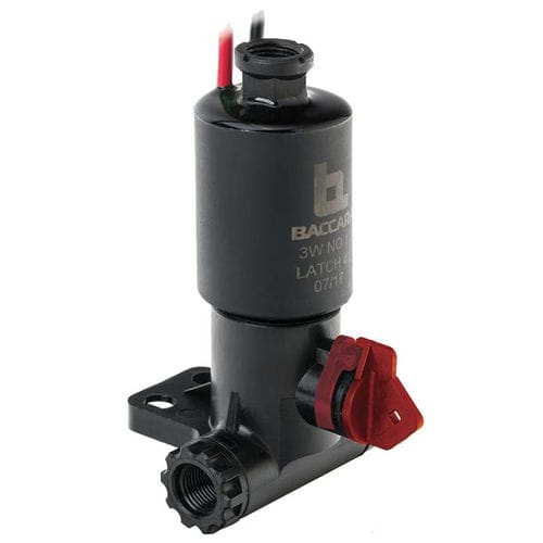Elettrovalvola con blocco - G75-A3P - BACCARA AUTOMATION - a 2 vie / NC / NO
