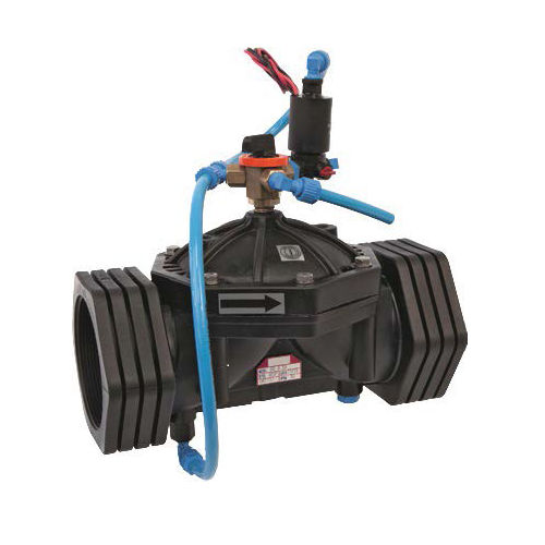 Valvola a membrana - G500-EL - BACCARA AUTOMATION - a comando elettrico / di controllo / per acqua