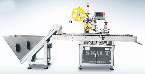 Etichettatrice controllata da PLC - PWM-ALS104 - skiltpack - orizzontale