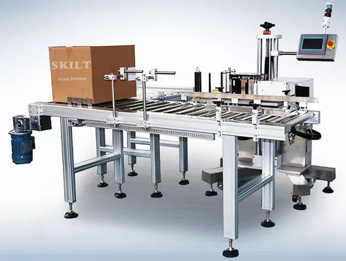 Etichettatrice controllata da PLC - RPLM-ALX924 - skiltpack - per applicazione laterale / per l'industria agroalimentare / per etichette adesive