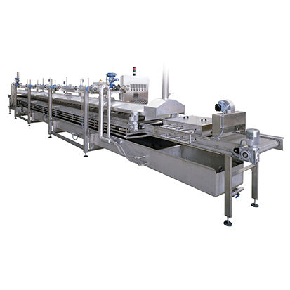 Cuocitore industriale a immersione - Food Tech S.r.l. - continuo / per pasta / in acciaio inossidabile
