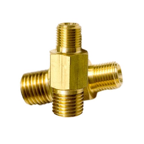 Nipplo in ottone - Vaishnavi Metal Products - filettato / esagonale / dritto