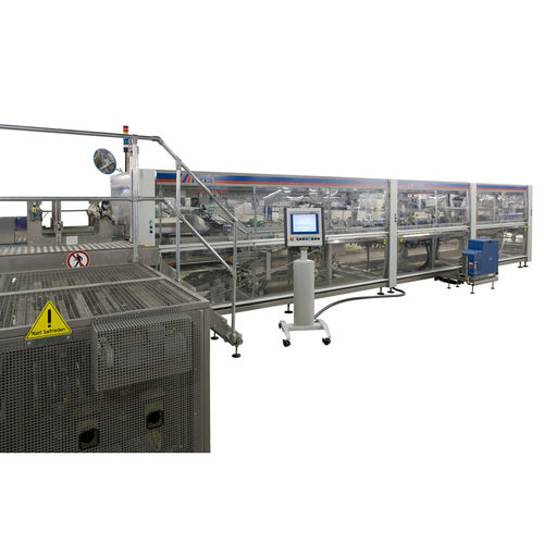 Incartonatrice invaschettatrice wraparound - WP - KHS GmbH - interamente automatica / di lattine per prodotti alimentari / per vaschette