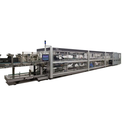 Invaschettatrice fardellatrice con film termoretraibile - TSP  - KHS GmbH - interamente automatica / per lattine / per bevande