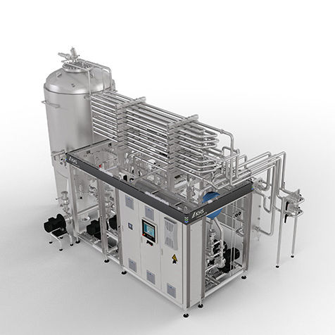 Pastorizzatore per succo di frutta - KZE - KHS GmbH - per birra / per l'industria delle bevande / per scambiatore di calore