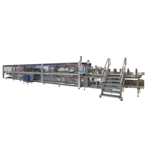 Invaschettatrice fardellatrice wraparound - WSP - KHS GmbH - interamente automatica / modulare / per lattine