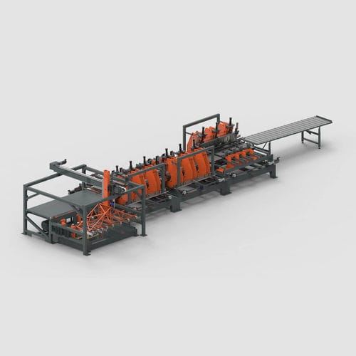 Linea di produzione per lamiere - WEMO Nederland B.V. - di cornici metalliche / modulare