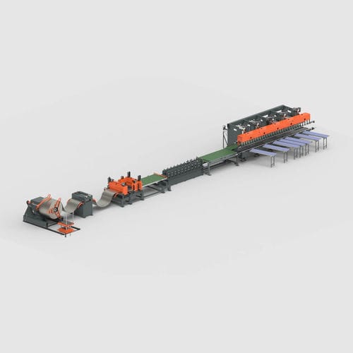 Linea di produzione per profilati in alluminio - WEMO Nederland B.V. - di profilati per avvolgibili / per lamiere / modulare