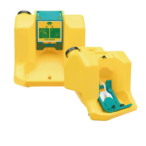 Lavaocchi portatile - P100 - Fortune Protection Safety Ltd. - da parete / in plastica / con serbatoio