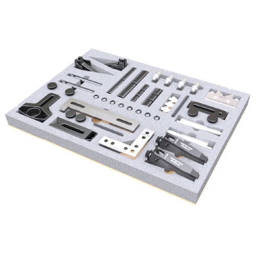 Kit di serraggio meccanico - ALUMESS.easyloc TA - Spreitzer GmbH & Co. KG - Präzisionswerkzeuge - per macchina di misura tridimensionale / per apparecchi di misura ottici / a basso profilo
