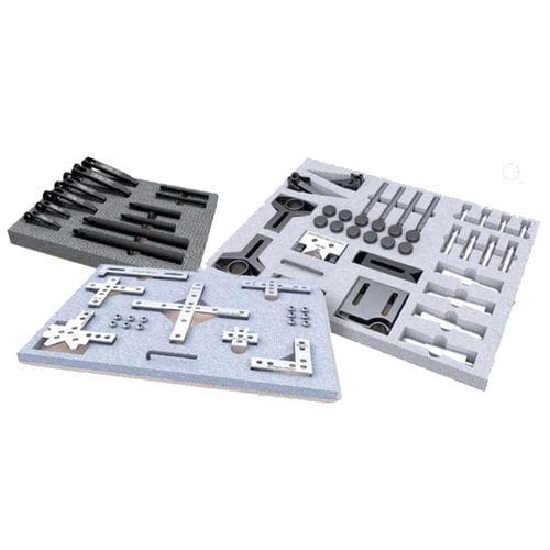 Kit di serraggio meccanico - ALUMESS.easyloc TB - Spreitzer GmbH & Co. KG - Präzisionswerkzeuge - per macchina di misura tridimensionale / per apparecchi di misura ottici / a basso profilo