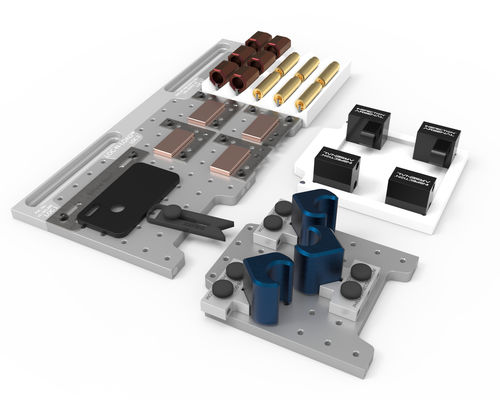 Sistema di serraggio magnetico - ALUMESS.easyloc - Spreitzer GmbH & Co. KG - Präzisionswerkzeuge - di marcatura laser / modulare / universale