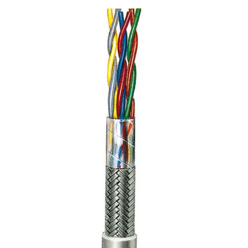Cavo elettrico di alimentazione - JE-LiYCY 0,5 - Metrofunk Kabel-Union - isolato / blindato / multifilo