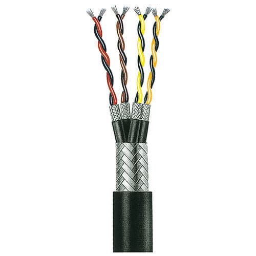 Cavo elettrico di dati - Li2Y(C)H-C11Y AWG 24 - Metrofunk Kabel-Union - isolato / blindato / resistente all'abrasione