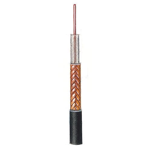 Cavo elettrico RF - RG-59 B/U - Metrofunk Kabel-Union - coassiale / blindato / in rame