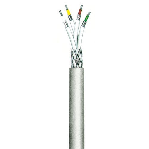 Cavo elettrico di dati - LIYCY-CY 2x0,38/38 - Metrofunk Kabel-Union - isolato / blindato / cordato a trefoli