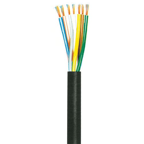 Cavo elettrico di dati - LifYY 2x0,5/54 - Metrofunk Kabel-Union - isolato / resistente all'abrasione / cordato a trefoli