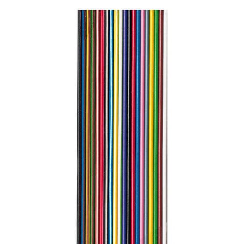 Cavo elettrico di nastri - 2 x LIY 0,25 - Metrofunk Kabel-Union - di dati / isolato / blindato