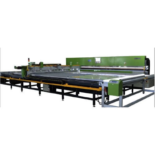 Tavolo di taglio per tessuti - RZ-7500X - Risus Machines - a lama rotante / per tende / per persiana