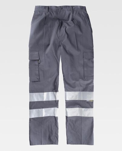 Pantaloni da lavoro - B1447 series - WORKTEAM - in cotone / unisex / blu