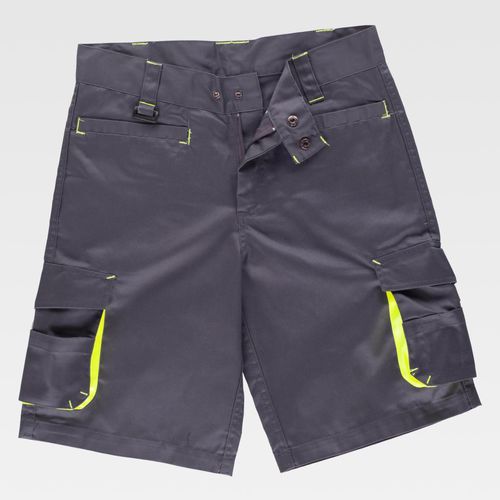 Pantalone corto da lavoro - WF1617 series - WORKTEAM - in cotone / in poliestere / unisex