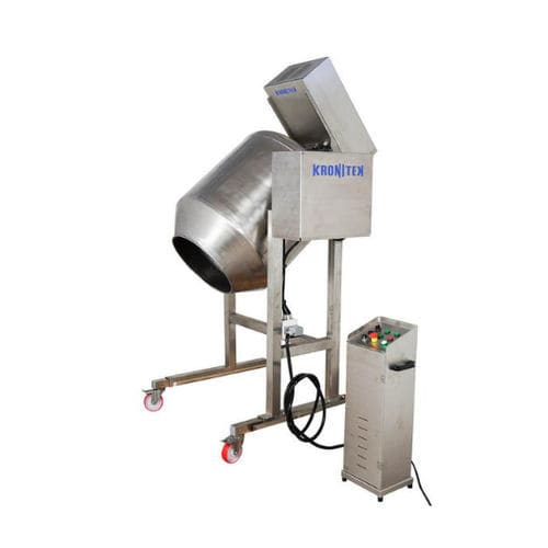 Miscelatore a tamburo - DM300L - Kronitek - mobile / batch / per liquidi
