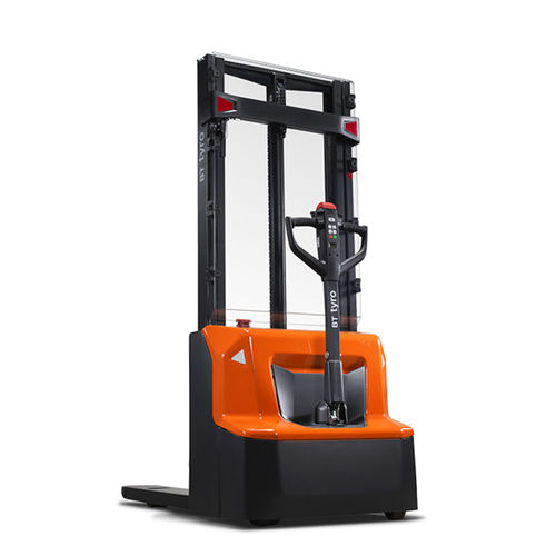 Accatastatore elettrico - SHE100 - Toyota Material Handling - a timone con guida da terra / 24 V / da trasporto